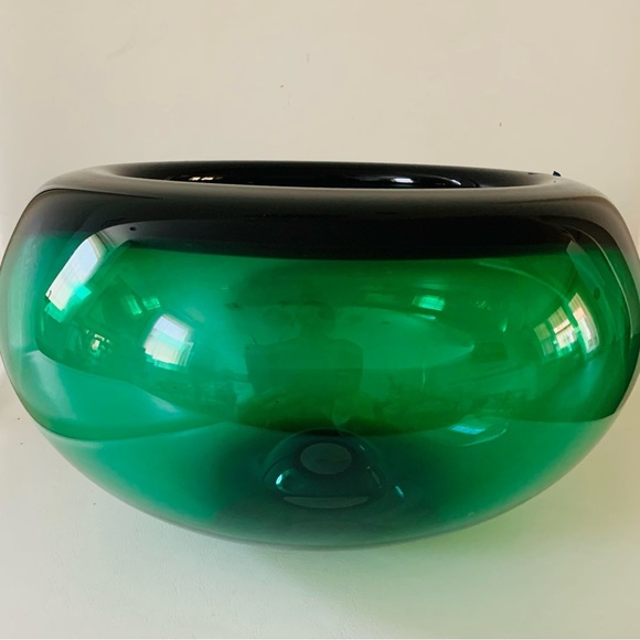 Royal Copenhagen Green Glass bowl - Picture 3 of 11